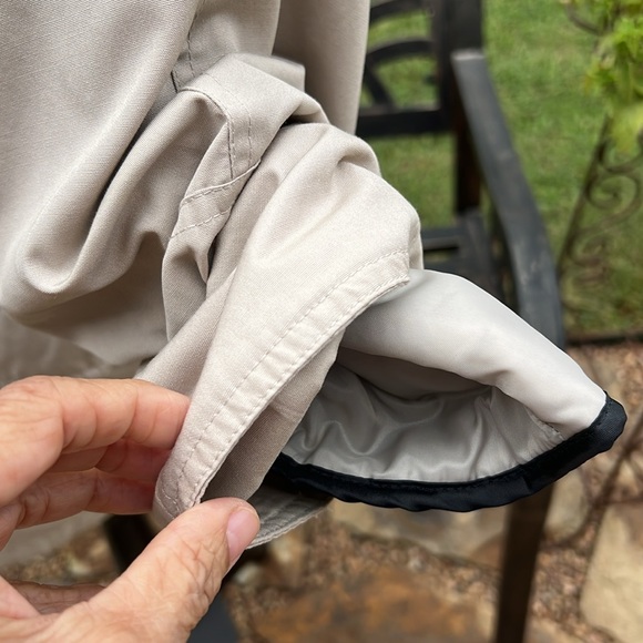 Vintage London Fog Cream Utility Jacket …009-Hanger - Picture 6 of 15